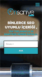 Mobile Screenshot of onsaniye.com